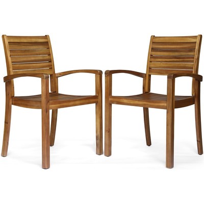 In Teak (set Of 2)