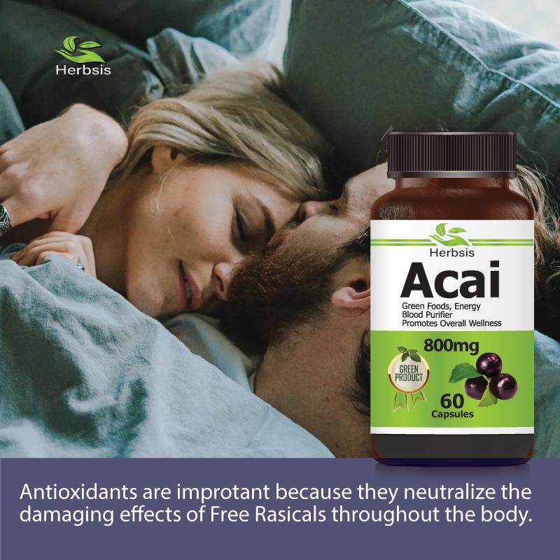 Acai (Assai) Berry, Provides Minerals and Vitamins to Support Well-Being