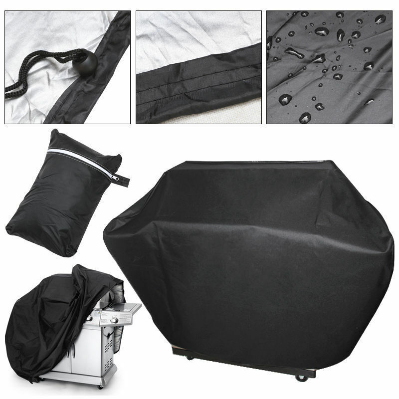 Garden BBQ Gas Grill Cover Barbecue Waterproof Outdoor Heavy Duty UV Protection