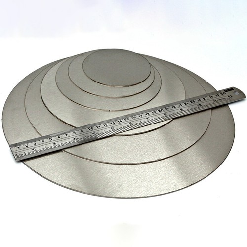 Stainless Steel Round Discs 304 Grade Sheet Circle Panel Metal Precision Cut