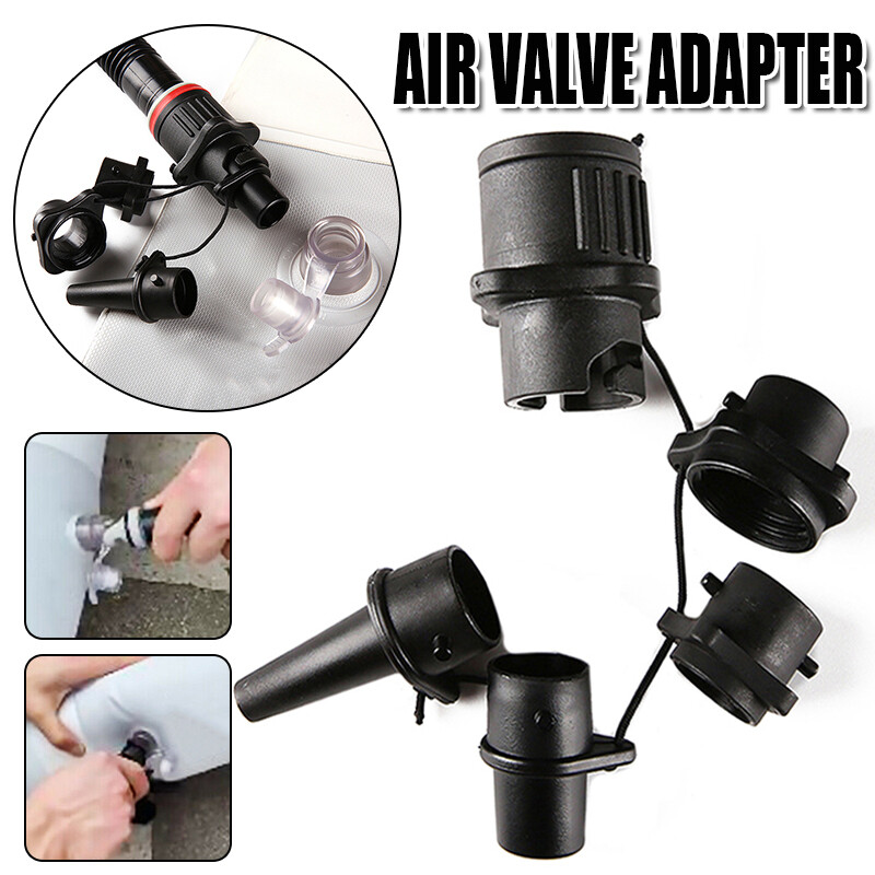 Inflatable Boat Valve Connector Sup Pump Adapter Conversion 