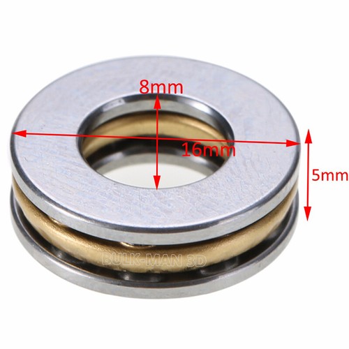 8165mm Vensans F816M Thrust Ball Bearing 10pcs Thrust Ball Bearing