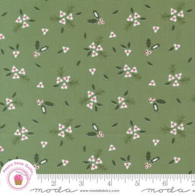 Moda STARBERRY 29182 13 Green Floral COREY YODER Quilt Fabric