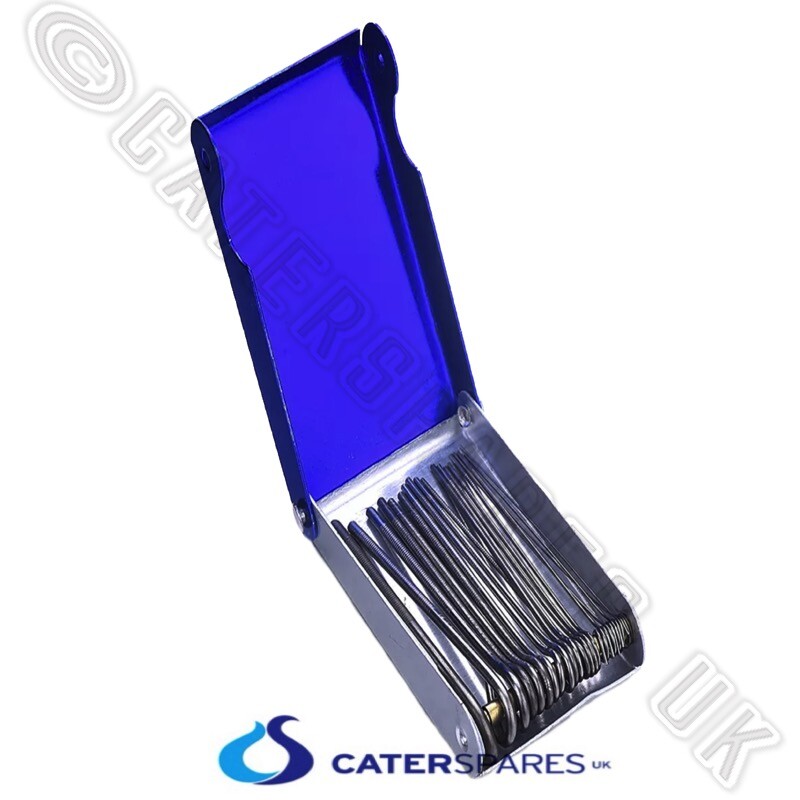 GAS JET INJECTOR HOLE CLEANING TOOL SET FOR UNBLOCKING DIRTY PILOT