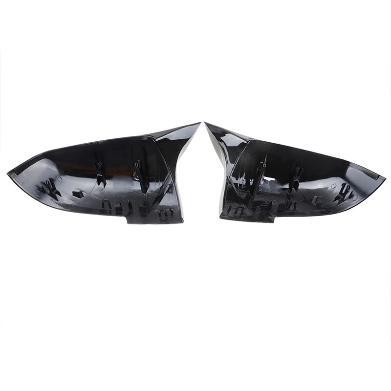 2x Black M3 Style Mirror Cover Caps For BMW F30 F31 320i 328i 330i 335i 340i