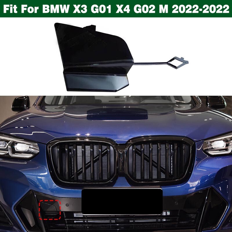 Front Bumper Towing Hook Cover Trailer Cap Lid For BMW X3 G01 X4