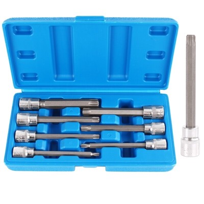 Steckschlüssel Satz 7-tlg. Innen Torx Nüsse Innentorx Nuss-Set 3/8 Zoll Werkzeug