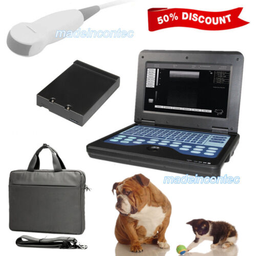 USA Veterinary Portable Laptop Ultrasound Scanner System,3.5M Micro convex Probe