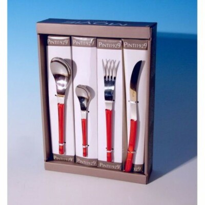 Edelstahl Design-Besteck "Movie" 24-tlg. Pinti 1929 Made in Italy