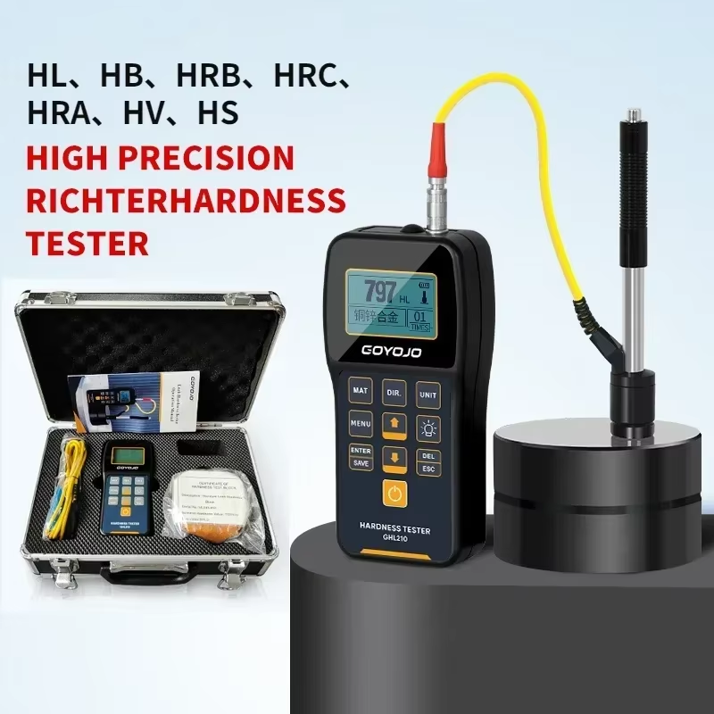 Leeb Hardness Tester HRC with Calibration Block 170-960HLD Rebound Meter Duromet
