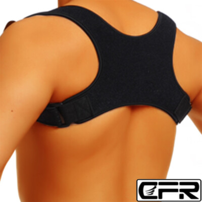 For Men Women Posture Corrector Adjustable Low Back Support Shoulder Brace Belt