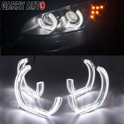 4pcs LED Angel Eyes Halos DTM LCI M4 Style For BMW F30 E60 E82 E90 E92 E93 M5 M3
