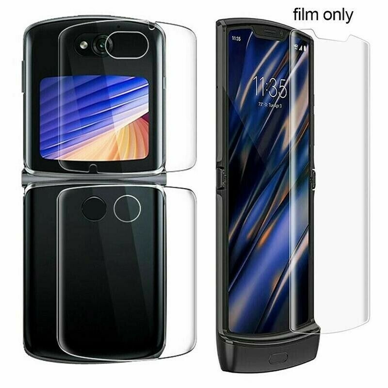 For Motorola Razr 5G Luxury Slim Leather Case Hard Cover eBay