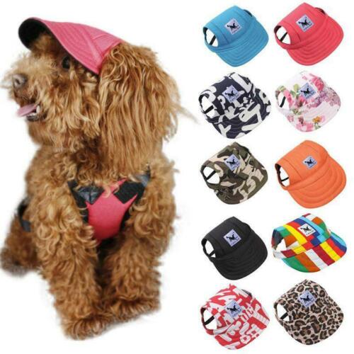 Hunde Mütze Hundekappe Hundehut Baseball Cap Sommer für Haustier Hund Katze S-L