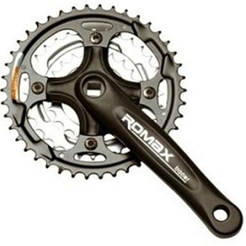 S201867 - GUARNITURA MTB LEADER ALLUMINIO NERO 22/32/42 L 170 MM QUADRO