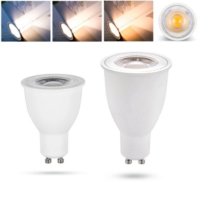 GU10 10W 15W LED Spotlight Bulb No Flicker 110V 220V White Lamps Energy Saving