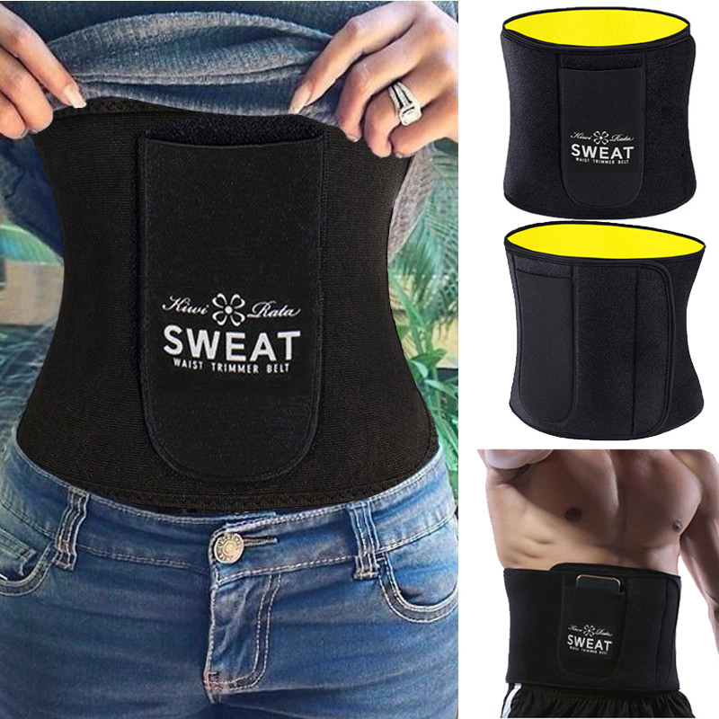 Men&Women Waist Trimmer Trainer Neoprene Sweat Burn Fat Belt Slimming New Shaper