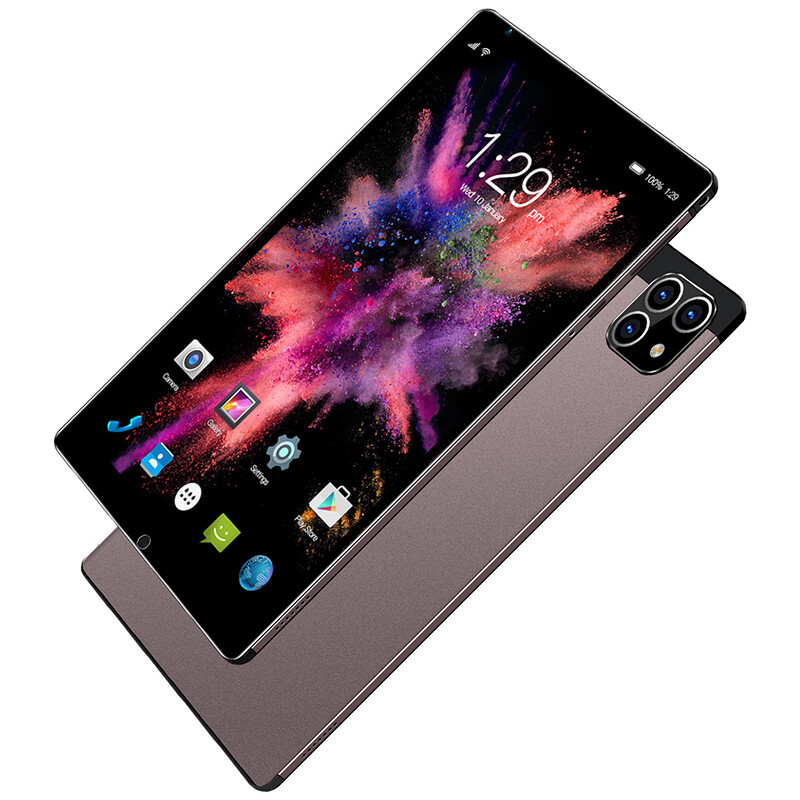 2022 Android 11 Pad 8.1" Tablet PC Triple Cameras 128GB ROM 8GB RAM Double SIM