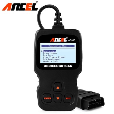 Ancel AD310 ODB2 Code Reader Car Diagnostic Scanner OBD2 Engine Fault Check Tool
