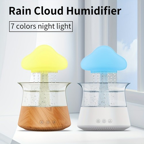 Water Drop Adjustable Led Light Night Light Humidifier Rv
