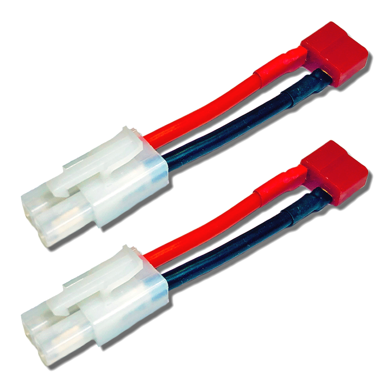 Adapterkabel T-Dean Tamiya 3x Adapterkabel T-Dean Auf Tamiya – Für Lipo Akkus In RC-Modellbau Fahrzeugen Akku Adapter - Foto 5