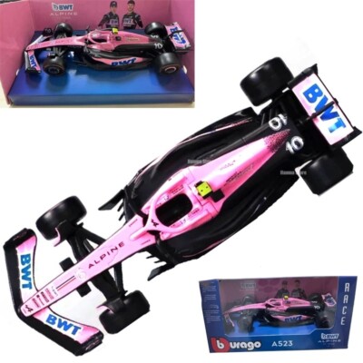 2023 F1 Pierre Gasly Alpine F1 BWT Racing A523 Diecast Car Model Pink Edition