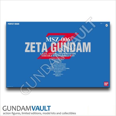NEW 1/60 PG MSZ-006 Zeta Gundam A.E.U.G. Model Kit Bandai