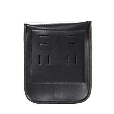Motorcycle Black Leather Bag Saddle Storage Tool Box Pouch Side Case Parts Kit