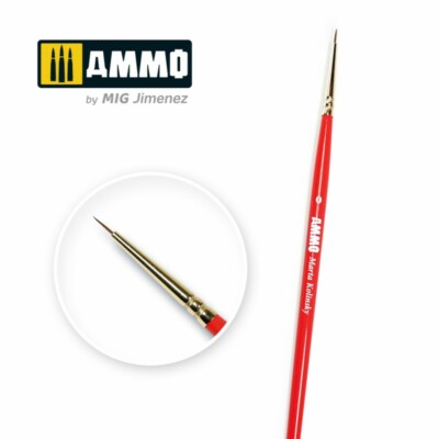 AMMO Marta Kolinsky Brush 0 - AMIG8710