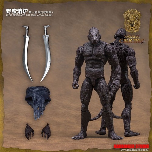 新品・未開封・ハービンガー・スタジオのサベージ・クルーシブルナショーン2025 Harvinger Studios Savage Crucible Krieger The Shunned 1/12