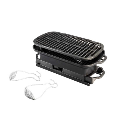 Lodge Sportsman s Pro Cast Iron Grill - Free Shipping