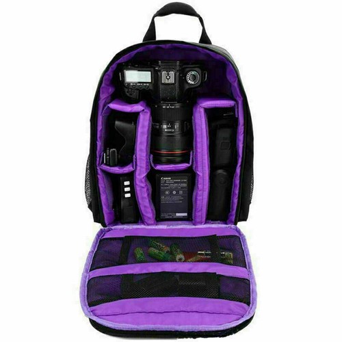 Digital Camera Waterproof Sling Backpack Shoulder Bag for Canon Nikon Sony DSLR