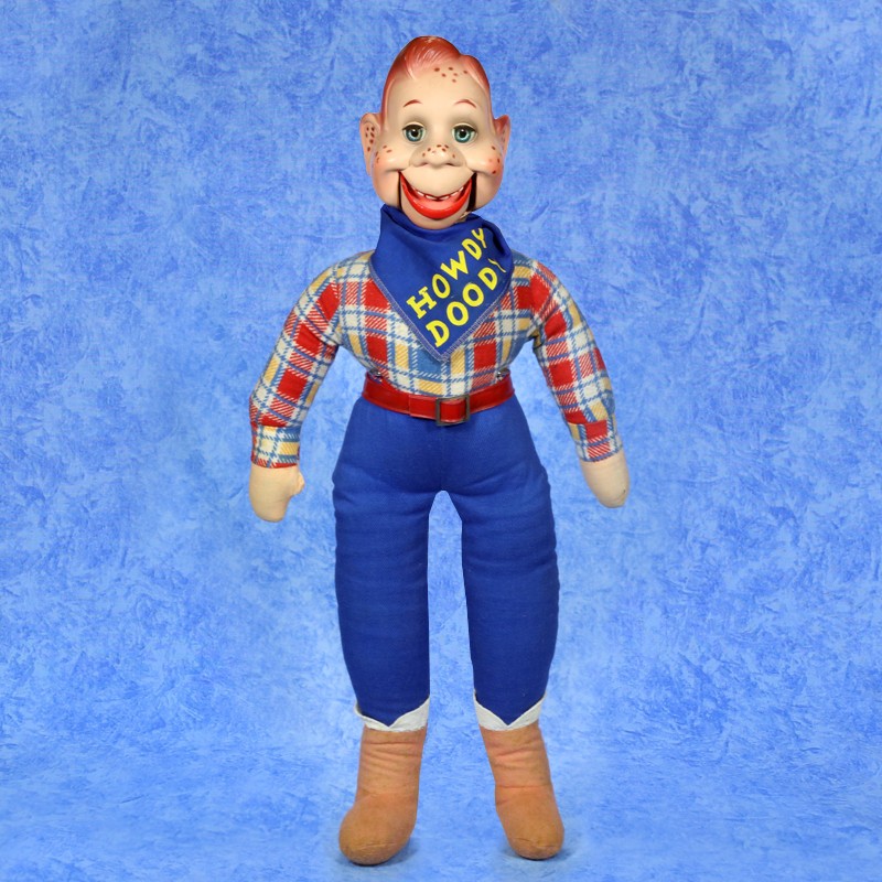 1952 HOWDY DOODY w/Glass SLEEP EYES Ventriloquist Doll IDEAL TOYS Nice!