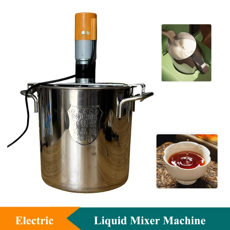 Speed Adjustable Milk Ice Cream Mixer Machine Liquid Soap Blender Machine Stainl