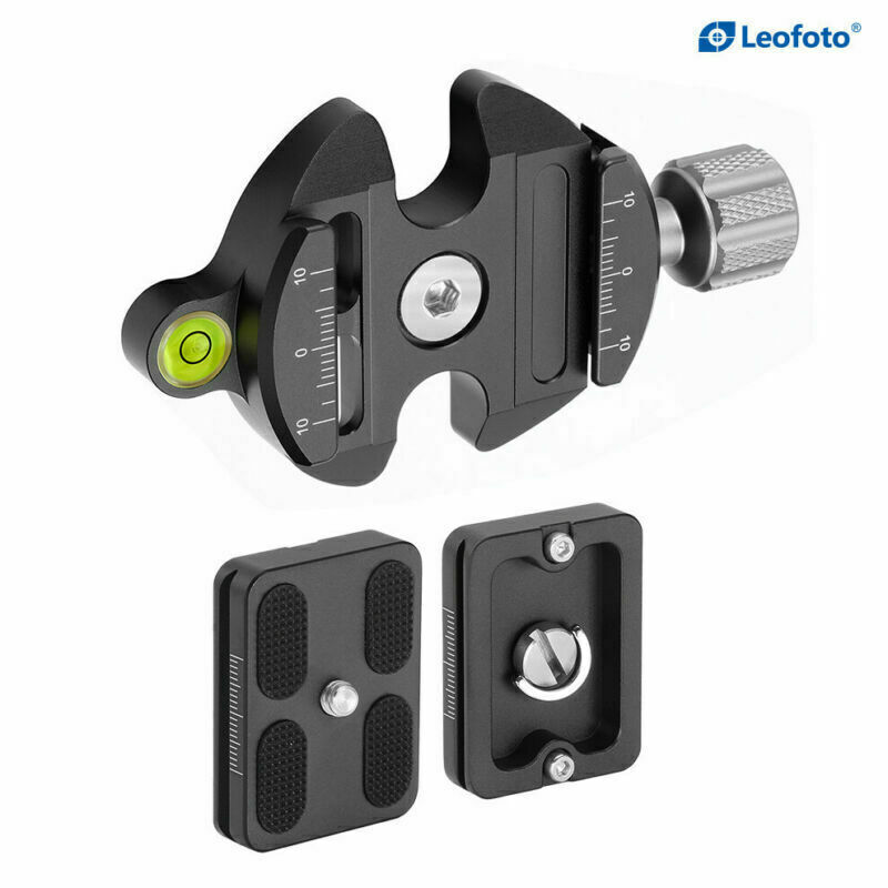 Leofoto Tripod LS-254C + LH-30 + DC-252C Carbon Fiber Camera Tripod Set