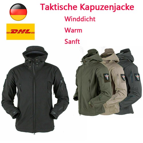 Winter Jacken Herren Wasserdicht Windbreaker Mantel übergangs Regen Outdoor DE