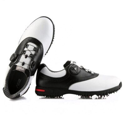 Pgm Rotating Buckle Men Golf Shoes Waterproof Golf Sneakers Anti-slip Trainers