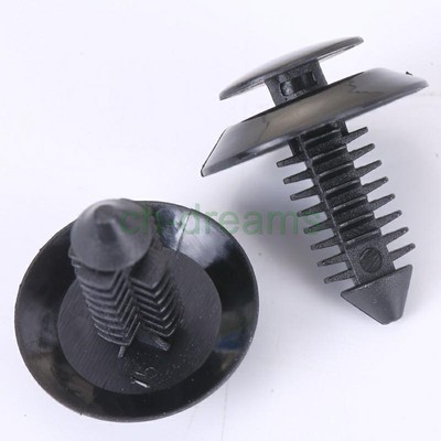 1pc Trim Panel Clip Rivet Plastic Retainer Nylon Fastener For Fit Ford N801925S
