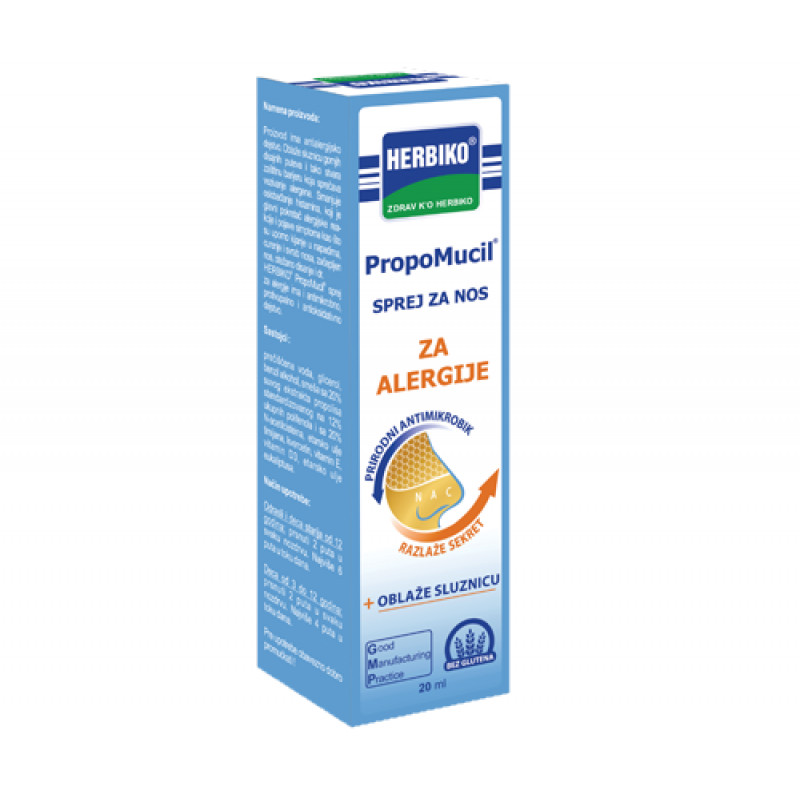2x Propomucil Allergy Spray 20ml