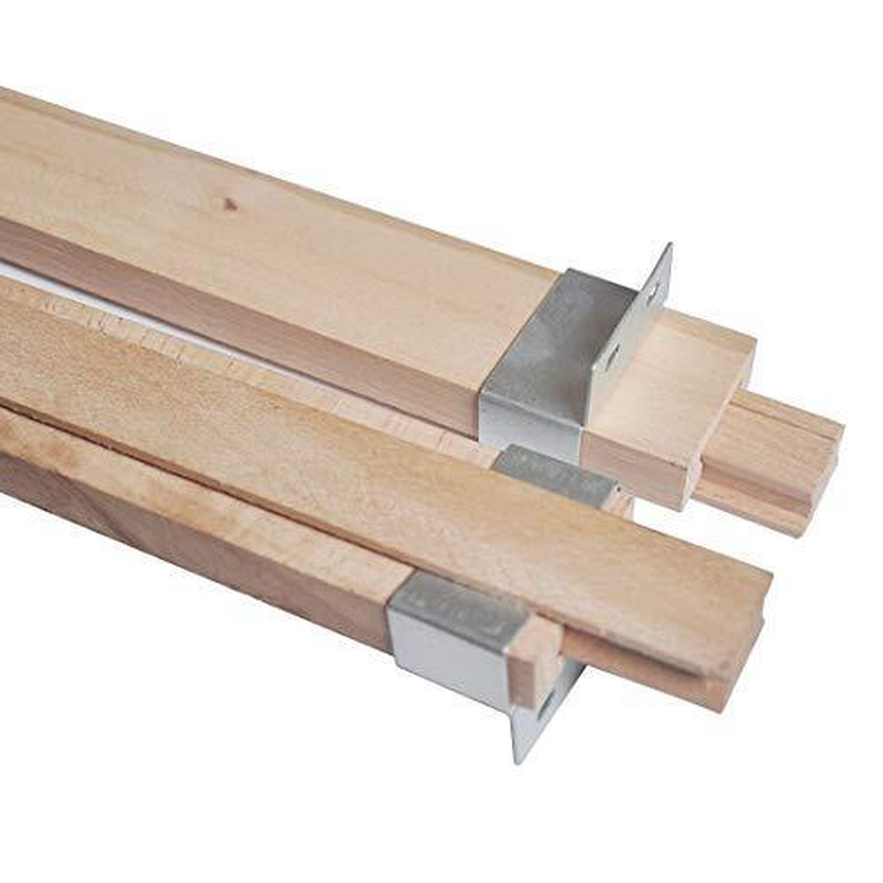 16 Inches Classic Wood Center Guide Track With Slide Gli...