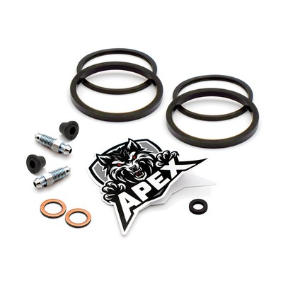 Honda CB400 SF2 Super Four VTEC 2002 rear brake caliper seal service kit NC39