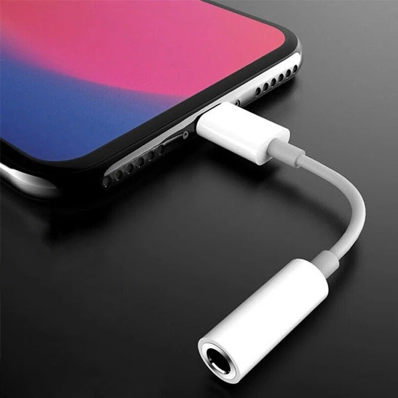 Adaptador de auriculares para iPhone, jack 3,5, transformador