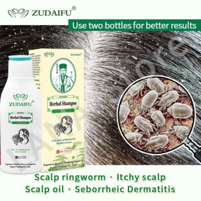 Scalp Hair Follicle Shampoo Antibacterial Anti-Itching Mites Oil Control
