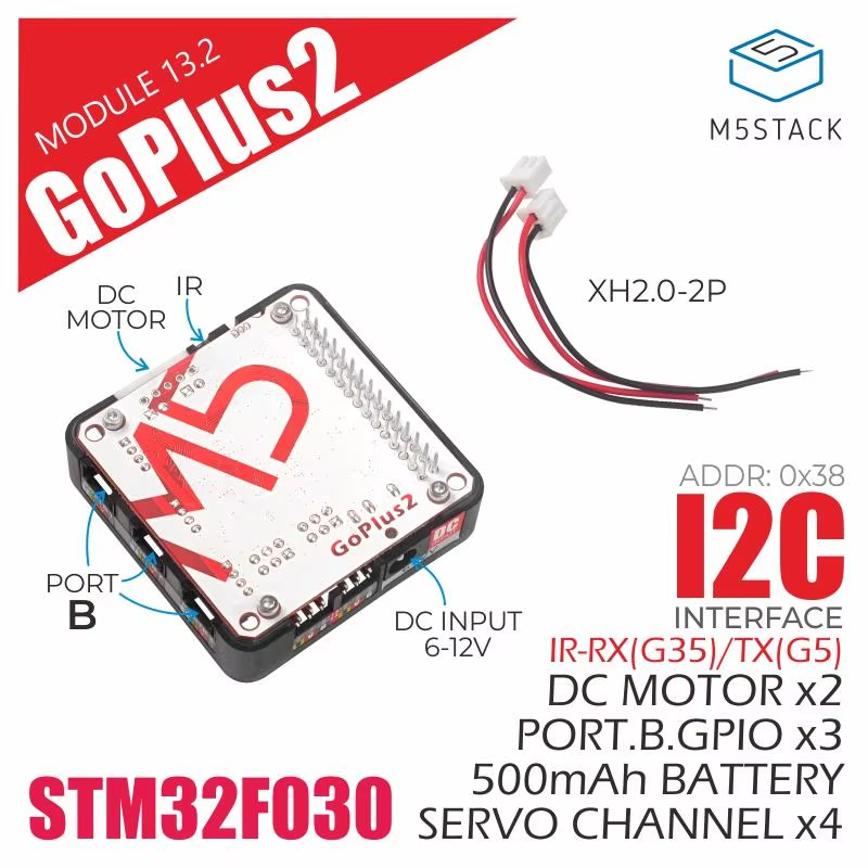 Official Goplus2 DC Motor and Servo Driver Module (STM32F0)