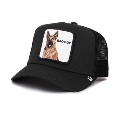 

Hat Dog GOORIN BROS Animal Farm Trucker Hats Animals Bad Boy Shepherd T, Черный