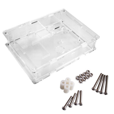 Clear Acrylic Case Housing For LCR-T4 Transistor Tester ESR SCR/MOS
