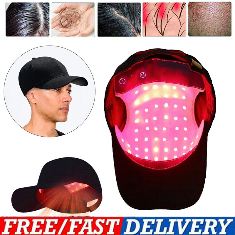 Red Light Therapy Cap LED Infrared Laser-Hair Growth Hat Hel