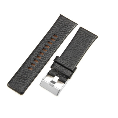 28MM DIESEL Watch Strap / Band DARK BROWN  DZ4323 7312 7314 1657 4318 WH Buckle