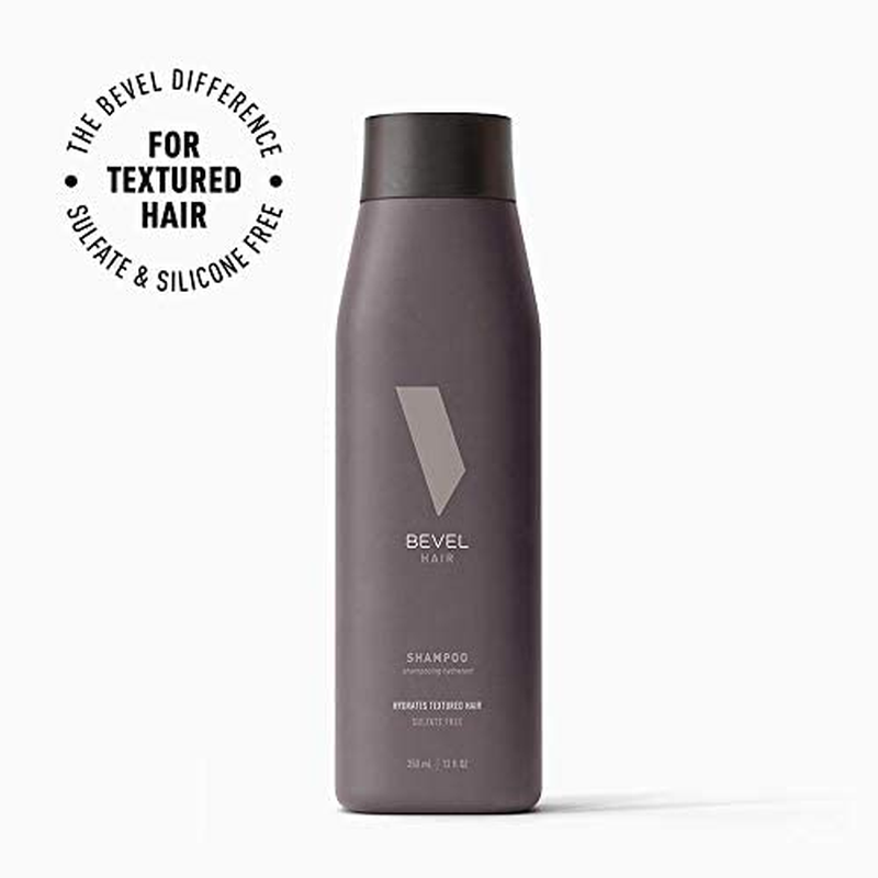 Shampoo for Men - Sulfate Free Shampoo for Textured Hair with Coconut Oil and Sh