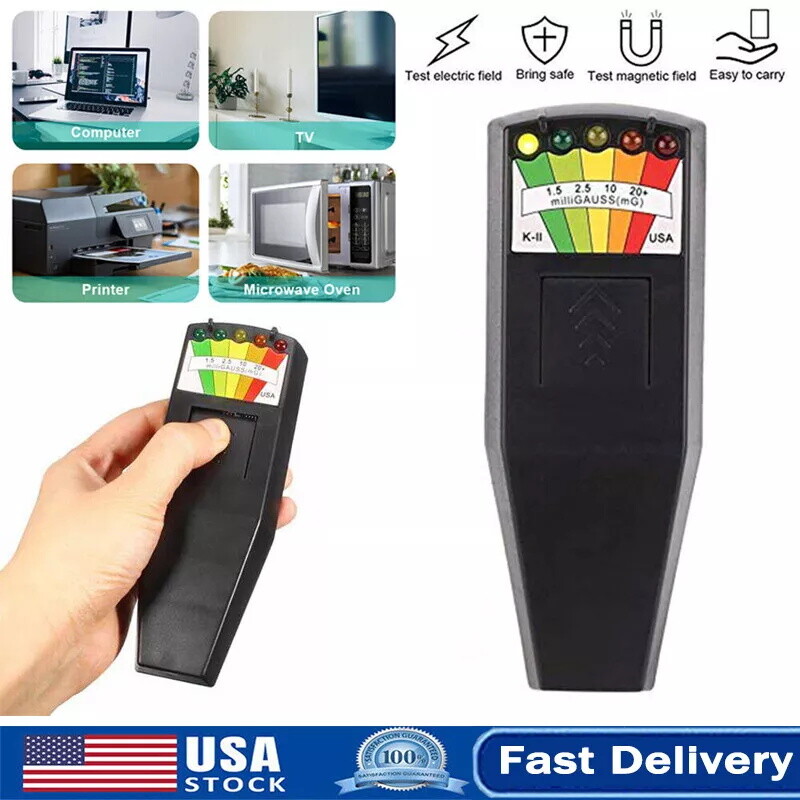 Magnetic Field Detector K2 EMF Meter KII Ghost Hunt ing